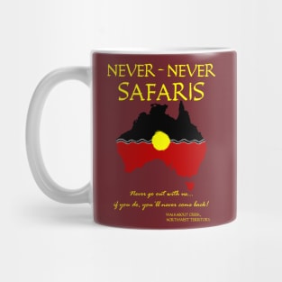 Crocodile Dundee - NEVER-NEVER SAFARIS Mug